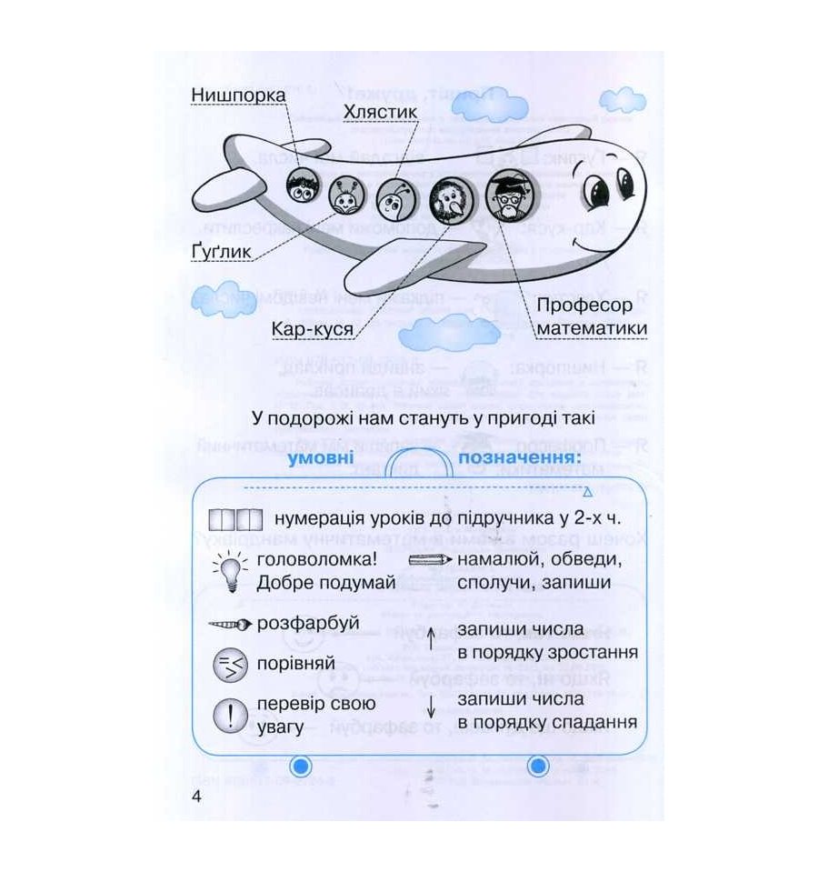 Робочий зошит Математика 1 клас НУШ (частина 1) авт. Гісь, Філяк, З...