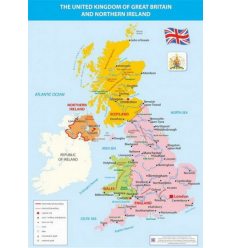 Карта Великобританії