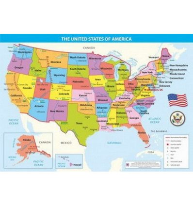 Карта США