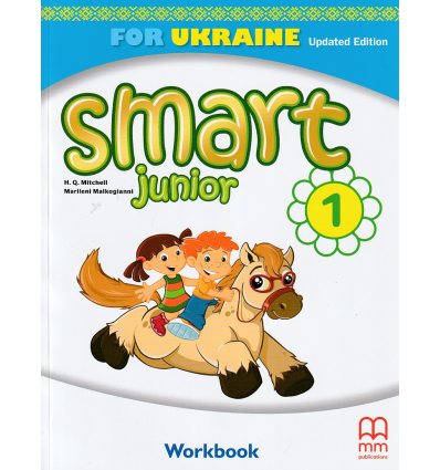 НУШ Англійська мова Рабочая тетрадь 1 клас Smart junior workbook + CD авт. Митчелл вид. Лінгвіст